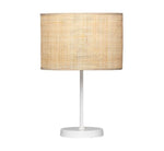Abat-jour osier lampe de chevet