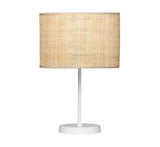 Abat-jour osier lampe de chevet