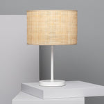 Abat-Jour Osier Lampe de Chevet
