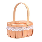 Panier osier mariage cache-pot
