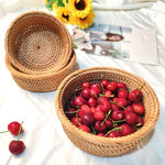 Panier Rangement Osier Tressé