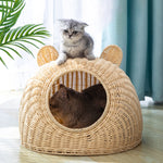Panier Osier Chat Japonais