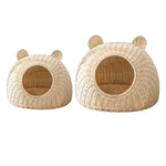 Panier Osier Chat Japonais