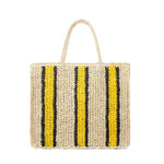 sac de plage osier bicolore