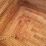 Panier à Linge Osier Carré
