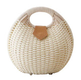 sac rond osier paille